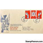 Queen Elizabeth II 25th Anniversary Coronation First Day Cover, The Solomon Islands, April 21, 1978-StampPhenom