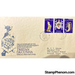 Queen Elizabeth II 25th Anniversary Coronation First Day Cover, Tristan Da Cunha, April 21, 1978-StampPhenom