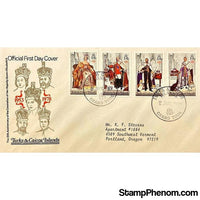 Queen Elizabeth II 25th Anniversary Coronation First Day Cover, Turks and Caicos, June 2, 1978-StampPhenom