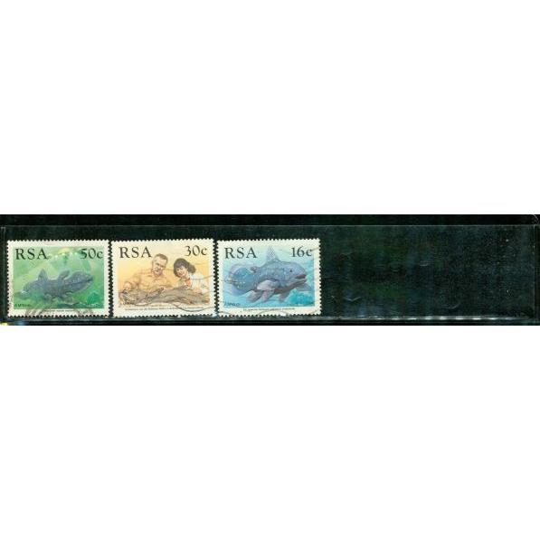 RSA Fishes , 3 stamps - RSA Fishes , 3 stamps