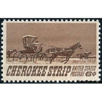 United States of America 1968 Racing for Homesteads in Cherokee Strip, 1893