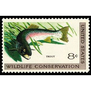 United States of America 1971 Rainbow Trout (Salmo gairdneri)