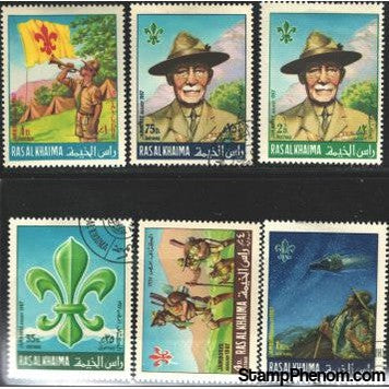 Ras Al Khaima Scouting , 6 stamps