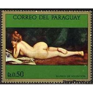 Paraguay 1972 Reclining Nude, Berisso