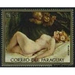 Paraguay 1972 Reclining nude, Lostow