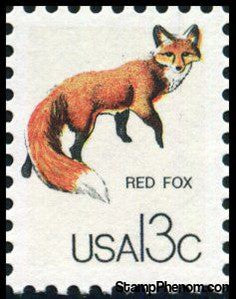 United States of America 1978 Red Fox (Vulpes vulpes)