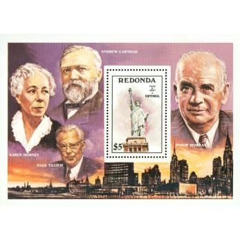 Redonda Liberty , 1 souvenir sheet - Redonda Liberty , 1 souvenir sheet