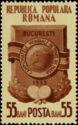 Romania 1953 Table Tennis World Championship-Stamps-Romania-StampPhenom