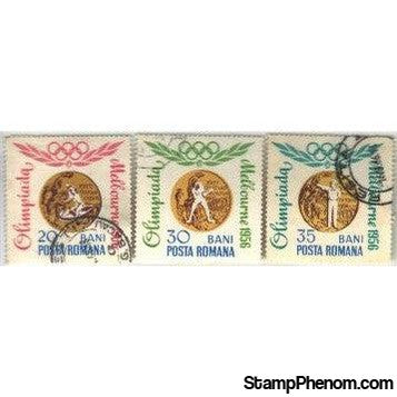 Romania Olympics , 3 stamps