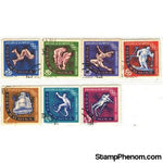 Romania Olympics , 7 stamps