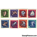 Romania Olympics , 8 stamps
