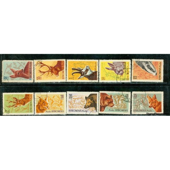 Romania Animals , 10 stamps