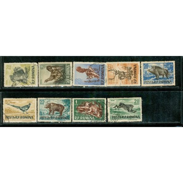 Romania Animals , 9 stamps