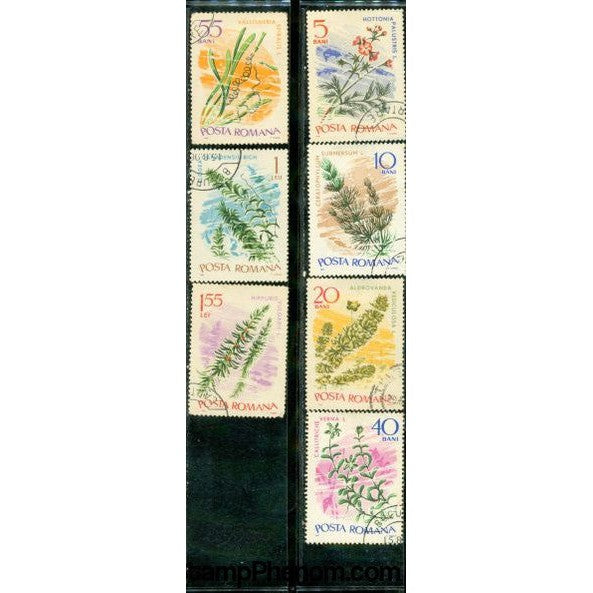 Romania Plants , 7 stamps