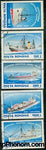 Romania Ships Lot 2 , 5 stamps