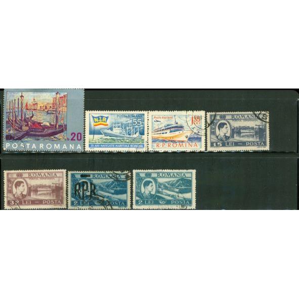 Romania Lot 3 , 7 stamps