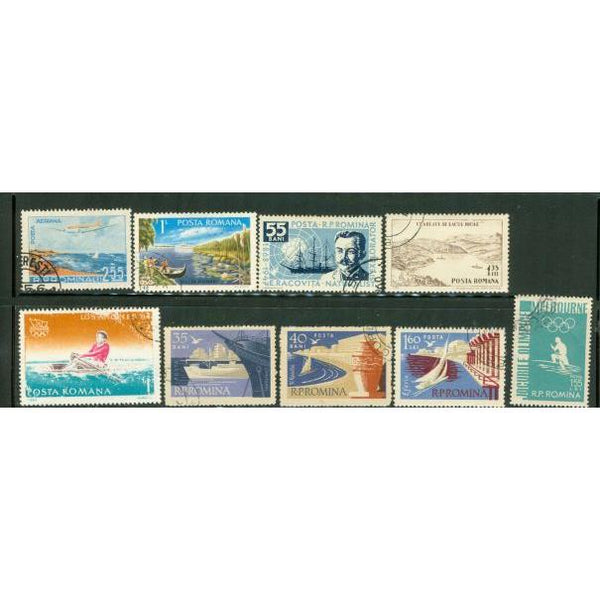 Romania Lot , 9 stamps