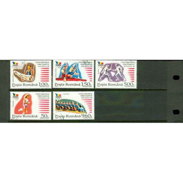 Romania Olympics Lot 5 , 5 stamps