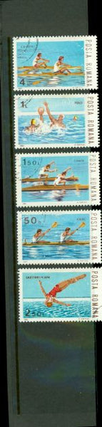 Romania Olympics Lot 8 , 5 stamps