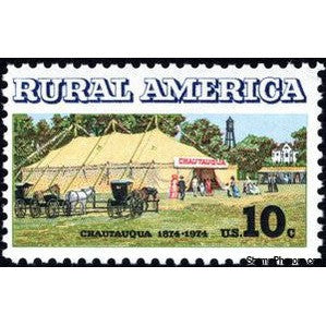 United States of America 1974 Rural America - Chautauqua Tent and Buggies