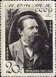Russia 1935 Portrait of Friedrich Engels (1820-1895), Revolutionary