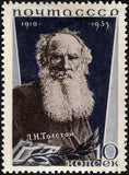 Russia 1935 Portrait of Writer Leo N. Tolstoy (1828-1910), Author