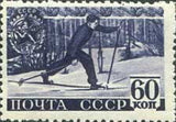 Russia 1940 Cross Country Skiing-Russia-StampPhenom