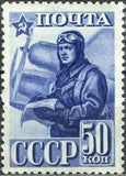 Russia 1941 Pilot and Plane