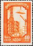 Russia 1956 Apartment Building Construction - Russia-1956-Apartment-Building-Construction
