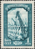 Russia 1956 Dam Construction - Russia-1956-Dam-Construction