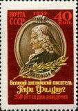 Russia 1957 250th Birth Anniversary of Henry Fielding (1707-1754) - Russia-1957-250th-Birth-Anniversary-of-Henry-Fielding-1707-1754