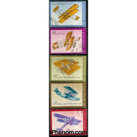 Russia Aircraft Lot 2 , 5 stamps