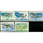 Russia Aircraft Lot 3 , 5 stamps