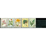 Russia Flowers Lot 11 , 5 stamps