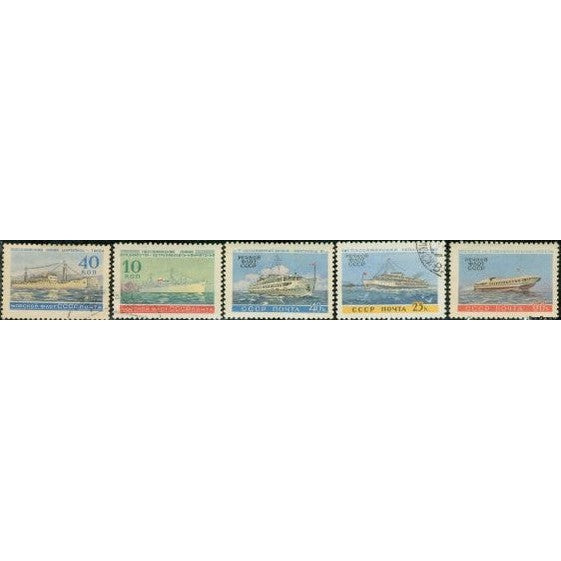 Russia Ships Lot 3 , 5 stamps