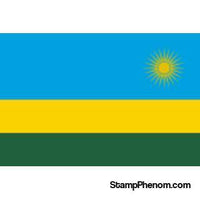 Rwanda - 50 All Different Used/Unused Stamps-Stamps-Rwanda-StampPhenom