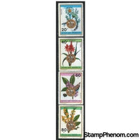 Rwanda Flowers , 4 stamps