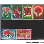 Rwanda Flowers , 6 stamps