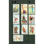 Sahara Olympics , 10 stamps