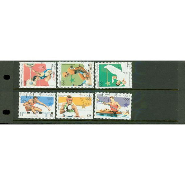 Sahara Olympics , 6 stamps