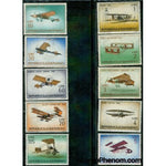 San Marino Aircraft , 10 stamps