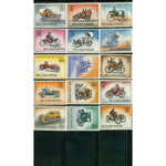 San Marino Automobiles , 15 stamps