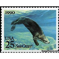 United States of America 1990 Sea Otter (Enhydra lutris)