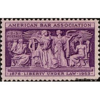 United States of America 1953 Section of Frieze, Supreme Court Room