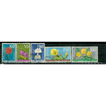 Senegal Flowers , 5 stamps