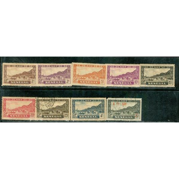 Senegal Lot , 9 stamps