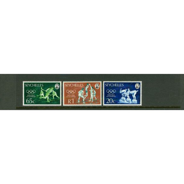 Seychelles Olympics , 3 stamps