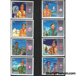 Sharjah & Dependencies Scouting , 8 stamps