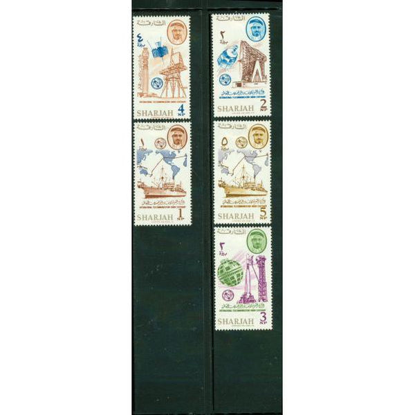 Sharjah & Dependencies Lot 2 , 5 stamps