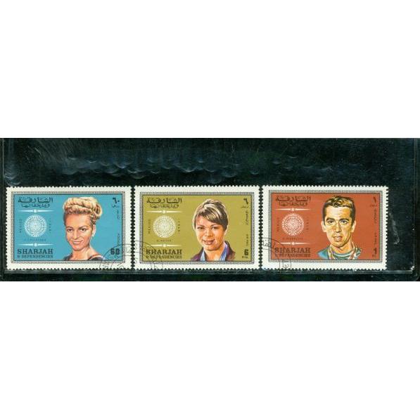 Sharjah & Dependencies Olympics Lot 3 , 3 stamps